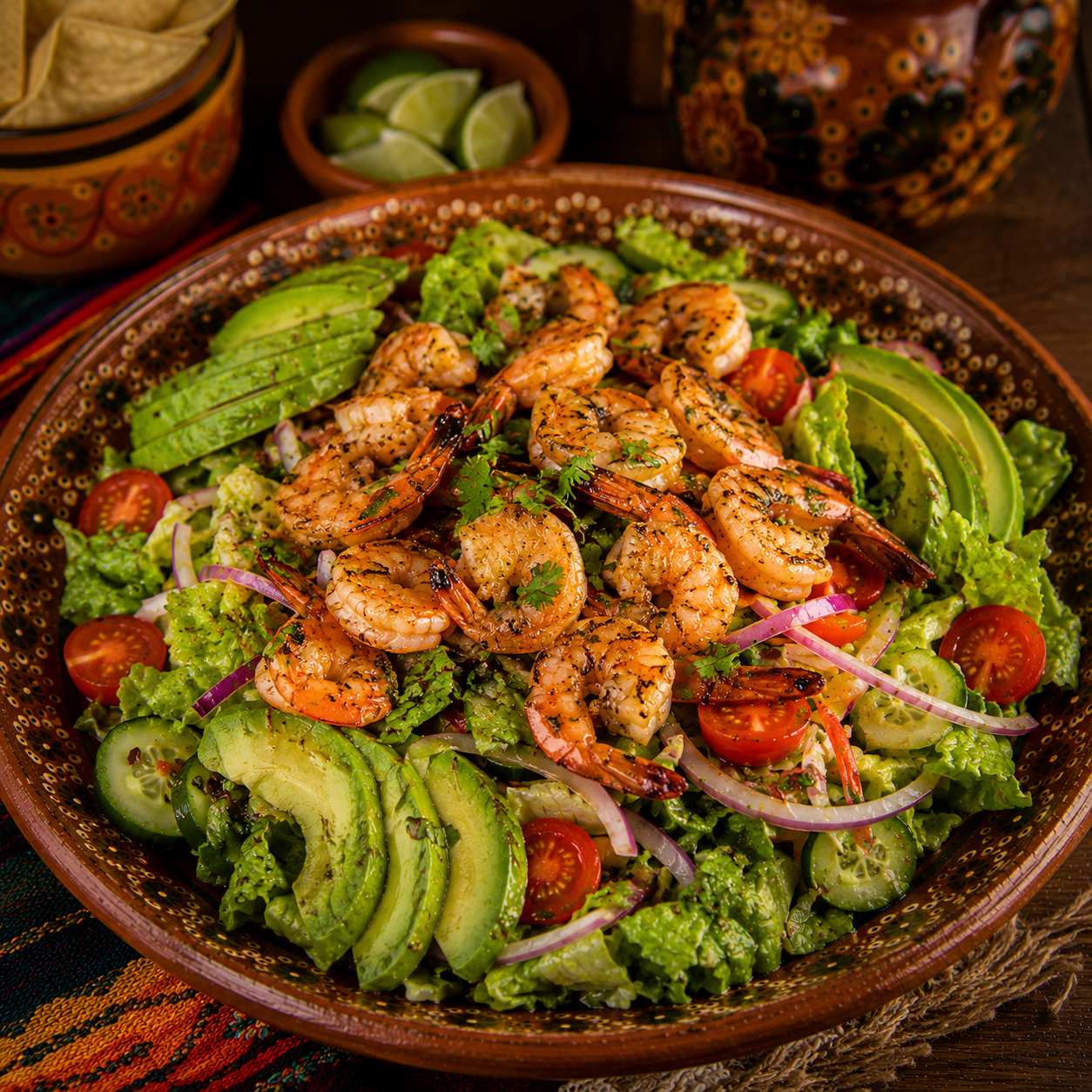 Ensalada de Camarón